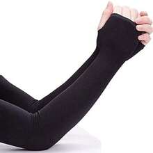 Sunscreen Ice Sleeves Men's Long Summer Arm Sleeves Women's Ice Silk Sleeves Sleeves Anti-Ultraviolet Ice Sleeves Men And Women's Sleeves Summer Outdoor Cycling Driving Hand Sleeves Arm Guards All-In-One Cool Ice Silk Sunscreen