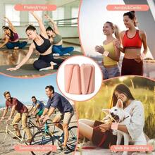 Wrist Weights, Adjustable Wrist Ankle Weights Women, Wearable Arm Leg Weights Set Of 21 Lb Each Weighted Bangles Walking, Yoga, Dance, Barre, Gym - 鮭魚 - 查看 8