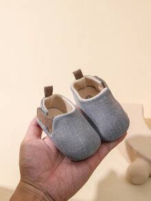 Linen Soft Bottom Baby Toddler Shoes, 0-1 Years Old