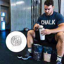 2 Pcs Stainless Steel Bottle Mixer Ball  Protein Shaker Ball Wire Whisk Blender Mixing Ball For Bottle Shaker#DSGDSF - Bạc - Xem 4