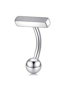 CIZME Belly Rings Short Bar Belly Button Rings Short Belly Button Ring Stainless Steel Belly Rings For Women 6mm Belly Button Rings Navel Rings Belly Button Piercing Jewelry 6mm, 1/4 Inch Short Belly Button Rings 14G 6mm Stainless Steel Short Belly Navel Button Rings For Women Men - Silver - View 44