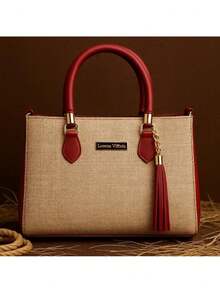 Lorena Vitoria Women's Crossbody Bag Side Bag - 紅色 - 查看 6