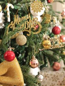 Hộp 36 quả bóng Giáng sinh nhân tạo, đồ trang trí cây thông Noel, thích hợp cho các buổi tụ họp lễ hội, tiệc Giáng sinh, vòng hoa, cây thông để bàn, đồ trang trí tiệc sinh nhật, đồ trang trí trung tâm mua sắm, địa điểm tổ chức đám cưới, lễ đón tiếp, sự kiện tốt nghiệp. Nhiều màu sắc, kích thước 1,57 inch - Nhiều màu - Xem 11