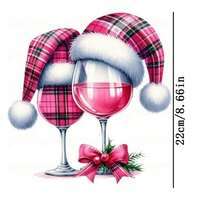 1 pièce/2 pièces/3 pièces Autocollants de transfert de chaleur pour tasse de Noël, Décalcomanies de presse à chaud DIY, Plastique durable pour la confection de t-shirts, la décoration de coussins, Autocollants vinyle lavables multicolores - Applicable sur les sacs à dos, les coussins, les pantalons, les housses de canapé, de haute qualité et résistant à la décoloration