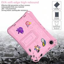 Durable Drop-Proof EVA Tablet Case With Stand Compatible With IPad Redmi For Galaxy Tab A9/A7 Lite/A 8.0/A11/A11 Plus/A9 Plus/Redmi Pad SE 11/IPad A16 11-Inch) (Tablet Not Included) - Pink - View 5