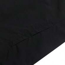 Adidas Women's Stand Collar Woven Jacket With Puff Sleeves Design, Casual Sportwear Top With Detachable Bow, Loose Fit Outerwear - Black/white - View 5