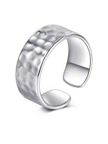 CIZME Nhẫn đeo ngón chân có thể điều chỉnh, thiết kế tối giản dễ thương đính đá Zirconia, trang sức chân mùa hè và đi biển, màu bạc, chất liệu thép không gỉ. - Bạc-2 - Xem 21