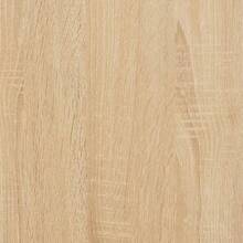 Coffee Table Sonoma Oak 100x100x40 Cm Engineered Wood - Brown - View 9