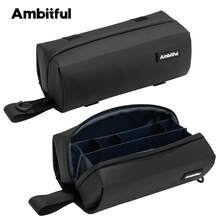 Ambitful Zoom P1 Waterproof PU Photography Portable Multi Functional Action Camera Storage Bag For Osmo Pocket 3 - Black - View 2