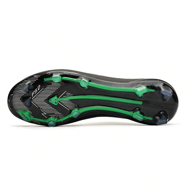 Men's Soccer Shoes Football Cleats High-Top Outdoor/Indoor Athletic Sneaker Lightweight AG Training Football Boots