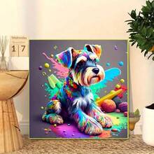 1pc Colorful Tiger Painting 5D Diamond Painting Kit, Suitable For Animal Lovers, [30*30cm/11.8*11.8in] [40*40cm/15.7*15.7in], Acrylic Diamond Mosaic Art For Adult Beginners DIY, Handmade Diamond Painting For Home Decor, Unframed Gift For Family And Friends