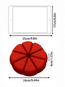 1pc Silicone Triangle Cake Mold,Silicone Triangle Cake Pan, 8 Cavity Pizza Scone Mold,Silicone Scone Pan,Non-Stick Cake Baking Mold,DIY Cake Baking Mold,Baking Products,Kitchen Tools,Home Gifts,Beginner's Items