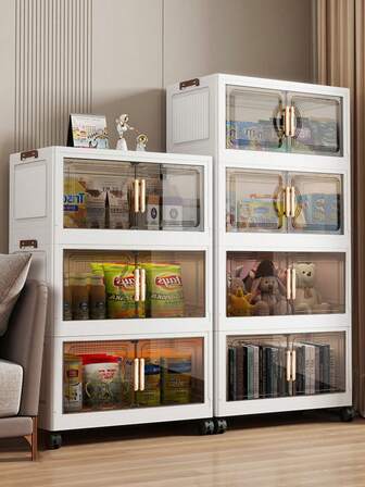 1 szt. Szafka do przechowywania o szerokości 60 cm/23,6 cala, składane pudełko do przechowywania, organizer do szafki na zabawki do salonu, szafka na przekąski, szafka kuchenna, prezent świąteczny, pudełko do przechowywania, schowek pod łóżkiem