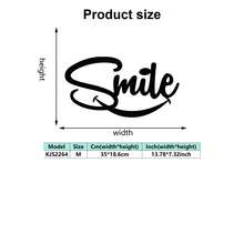 1 pezzo Decorazione da parete artistica e personalizzata con testo, facile da appendere, adatta per soggiorno, camera da letto o studio, migliora l'estetica dello spazio, rompe facilmente l'atmosfera noiosa, irradia sole e gioia, regalo ideale per vacanze, Natale, Ognissanti