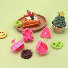 18 Pezzi Formine per Biscotti Natalizi 3D,Set Tagliabiscotti Natalizi