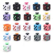 1pc Solid Color Finger Pressure Relief Dice, Used To Release Stress And Anxiety, Relieve Adult Pressure, Anti-Stress Finger Toy, Finger Toy, Adult Finger Toy, Finger Toy, Finger, Finger - Multicolor - View 17