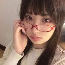 1 Pair Of Women's Retro Glasses - Red Frame Transparent Lens Y2K Fashion Glasses, Suitable For Daily And Special Occasions, Large Round Retro Style,  Personality Item For Parties, Photoshoots, And Casual Outfits (Non-Prescription), Lightweight Design, Fashionable Style, Essential For Style Enthusiasts - 紅色 - 查看 2