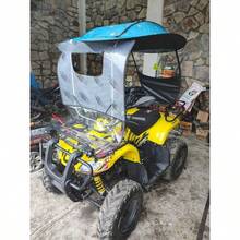 Toldo Azul Cielo Cubresol Para Motoneta Proteccin Sol Lluvia Rayos - Azul - Ver 5