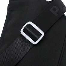 Mochila de gran capacidad unisex, bolsa de transporte casual de poliéster JORDAN para entrenamiento y viajes JD2543006AD-001 - Negro - Ver 8