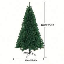 Classic Green PVC Christmas Tree - Indoor/Outdoor Holiday Decor, With Storage Bag, No Assembly Required, Weather-Resistant Design, Suitable For Christmas, Halloween, Easter, Fall/Winter Holidays, Christmas Tree Decoration, Holiday Decor, Elegant Decoration, Easy To Set Up, Home Decor, Best For Christmas, Christmas Tree, Christmas Tree Decoration, Christmas Decoration