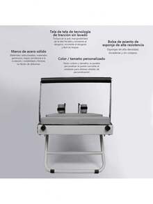 Cama Pilates Reformer De Pecho Y Abdominales Para Ejercicios - Gris - Ver 5