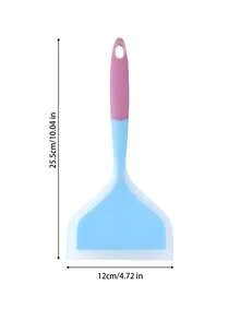 1pc Silicone Spatula For Japanese Tamagoyaki Pan, Durable High Temperature Resistance, Suitable For Making Tamagoyaki, Pancake, Fruit Omelet, And Rolled Towel Cakes - Lime Green - View 25