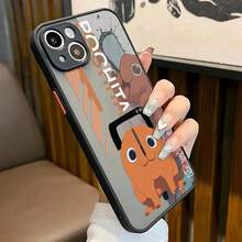 Funda de teléfono  Anime Makimas compatible con  15 14 13 12 11 Mini Pro X XR XS 6 7 8 Plus, cubierta trasera transparente mate, funda compatible con  17 Pro Max, funda  17 Pro, funda  17, funda  16, funda  16 Pro Max, funda  15 - FGHS-135F24430206 - Ver 7