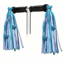 1 Pair Of Scooter Bicycle Motorcycle Tricycle Tassel Accessories Streamers, Ribbons High Density Cheerleading Hand-Cranked Cat Pendant Cart Decoration