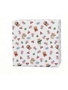 Juego de 3 cajas de regalo de embalaje con patrón premium, cajas de regalo de recuerdo, cajas de regalo de cumpleaños, cajas con tapa y fondo estilo Ins, pequeñas/medianas/grandes