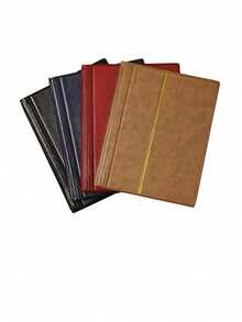 Small Stamp Collecting Album,Generic Themed Stamps Collection And Protection,Enhance Your Philatelic Collection With Postmarked Stamps In A Compact And Elegant Album,Perfect For Stamps Storage And Display,Collector's Gift With Organized Page Layout - Multicolor - View 7