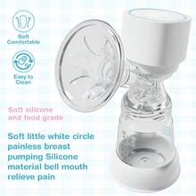 1pc Electric Breast Pump, ABS Material, Large Capacity, 210ml Electric Breast Pump