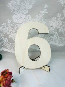 1 Handmade Wooden Digital Greeting Card With Sturdy Base -18 Years Old, 20 Years Old, 30 Years Old, 40 Years Old, 50 Years Old, 60 Years Old Milestone Birthday And Anniversary Message Book - With Blessings