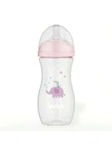 Mamadeira Easy Flow Mamadeira Anticólica Bico de Silicone Ultrasoft 120ml-270ml-330ml Buba | Elefante Rosa - Rosa Bebê - Visão 10