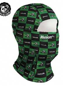 Musion 1 buc. Balaclava originală pentru călărie, imprimeu la modă, mască de față pentru ciclism, sport în aer liber, bandană, alpinism, alergare, drumeții, bentiță, eșarfă