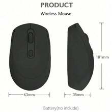2.4GHz Silent Wireless Mouse For Laptop & Office