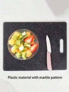 1/3PCS大理石砧板套装家用水果菜板儿童菜板生熟分离切菜板厨房食物切菜板