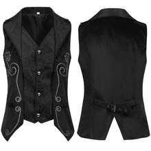 Men Cosplay Clothing - Black - View 1