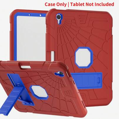 1pc Stock Case Compatible With IPad Air4/5 10.9 2020/2022 IPad Air 5th Gen 2022, Heavy Duty Military Grade Shockproof Silicone PC Rugged Protective 10.9'' Cover With Built-In Stand For IPad Air 4th Gen/Air 5th Gen 10.9 Inch Tablet Case