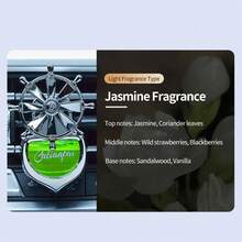 1 pieza Ambientador de rejilla de ventilación para coche, difusor de fragancia para coche, clip para rejilla de aire acondicionado, gel perfumado de larga duración - Unitalla - Ver 16