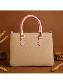 Lorena Vitoria Women's Crossbody Bag Side Bag - 淺粉色 - 查看 6