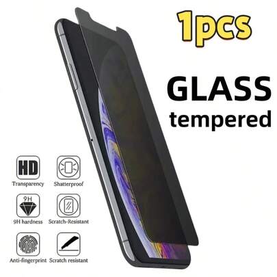 Privacy Screen Protector Compatible With IPhone 17/17 Pro/17 Air/17 Pro Max, Also Fits 16 Pro Max / 16 E / 16 / 16 Pro / 16 Plus / 15 / 14 / 13 / 12 / 11. Anti-Peeping Tempered Glass Screen Protector, Privacy Protection, Phone Accessories, High Definition, Bubble-Free, Anti-Scratch, Full Screen Glass Film.