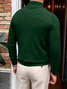 Old Money Men Style Men's Fashion Goes With Everything Turtle Neck Pullover Sweater