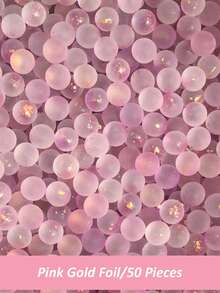 磨砂彩色玻璃珠适用于水族箱——鱼缸装饰、玻璃容器造景、DIY微景观花瓶填充物、水族沙基基质 - 彩色 - 查看 14