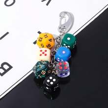 Cute Cookie Bag Charm Keychain For Women, Fashion Handbag Charm Accessory - Key Chain Jewelry Gifts - Red - 查看 5