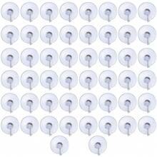 30pcs Small Transparent Suction Cup Hooks, Multifunctional Traceless Hanging Storage Suction Cup Hooks With Stainless Steel Hook For Window, Glass Door, Bathroom Shower Wall, Kitchen Walls, Christmas, Halloween And New Year Decoration Hooks - Clear - View 16