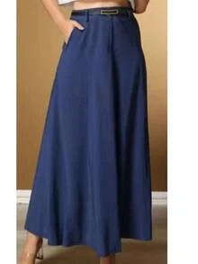 Simple Elegant With Belt Button Pocket Wedding - Màu xanh hải quân - Xem 5