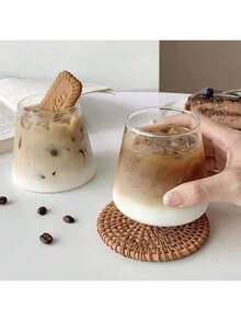 1 pièce Tasse à café au lait minimaliste, tasse à lait, tasse à boire d'eau à la maison, tasse à boisson fraîche pour l'été