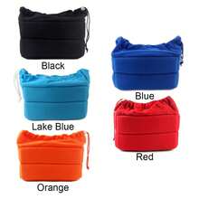 Camera Insert Bag Partition Padded Bag Velvet Shockproof Protection Camera Lens Case Soft Bag For Canon Nikon DSLR Cameras - Multicolor - View 10