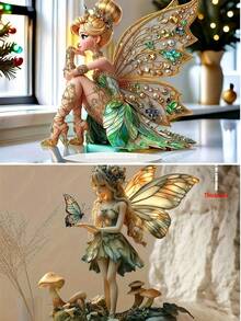 优质亚克力材质,厚度0.3厘米,通透耐用,光泽持久。独特的仙女主题设计,色彩丰富:栩栩如生的仙女形象,宝石点缀的羽翼,营造出充满魔幻艺术气息的氛围。适用于客厅、书房或卧室。是送给朋友的完美圣诞和新年礼物,为家居装饰增添浪漫魅力。 - 彩色 - 查看 19