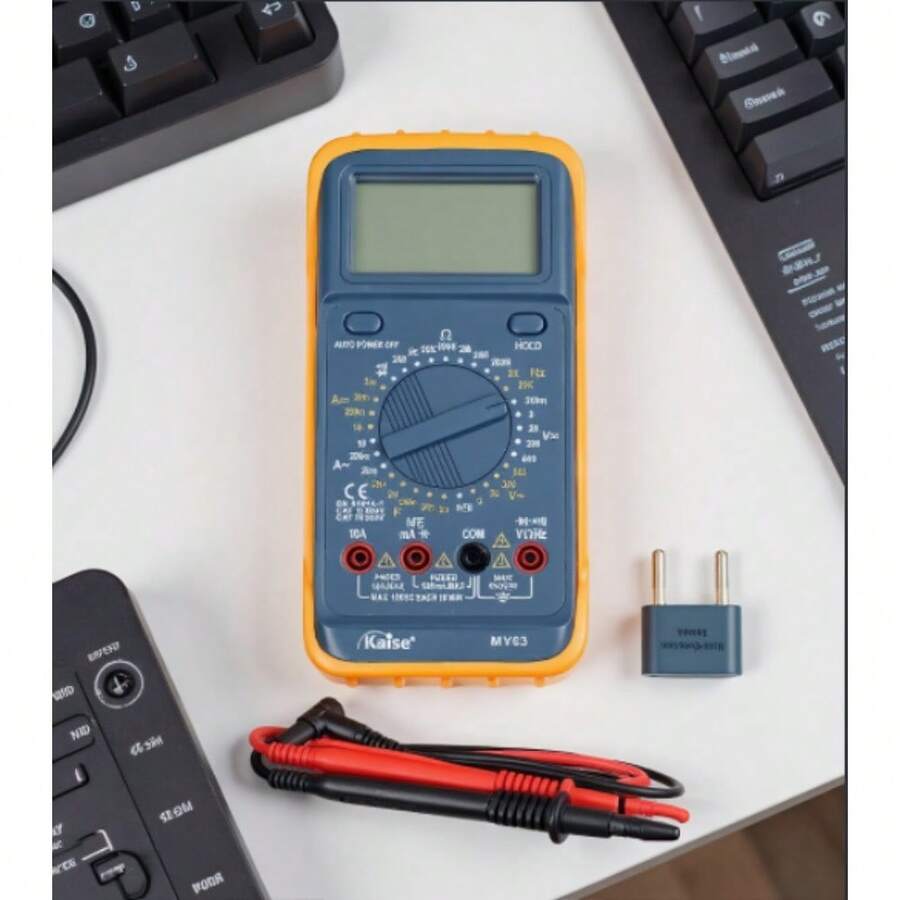 Multímetro digital de alta precisión medición multifunción  y eficiente reparación doméstica/industrial ideal para técnicos/electricistas - Multicolor - Ver 1